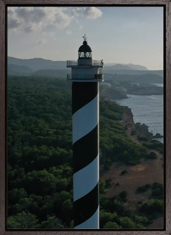 Sunrise lighthouse island
