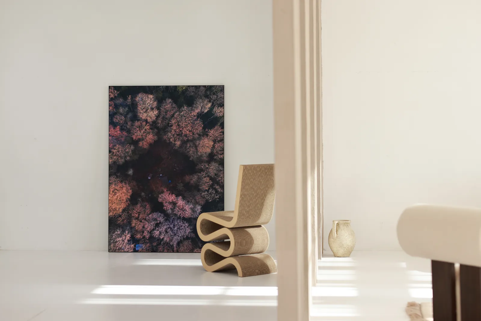 Drone print van DRONEMASTER in een interieur